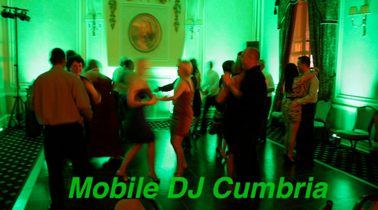 Uplighting example for Mobile DJ Cumbria